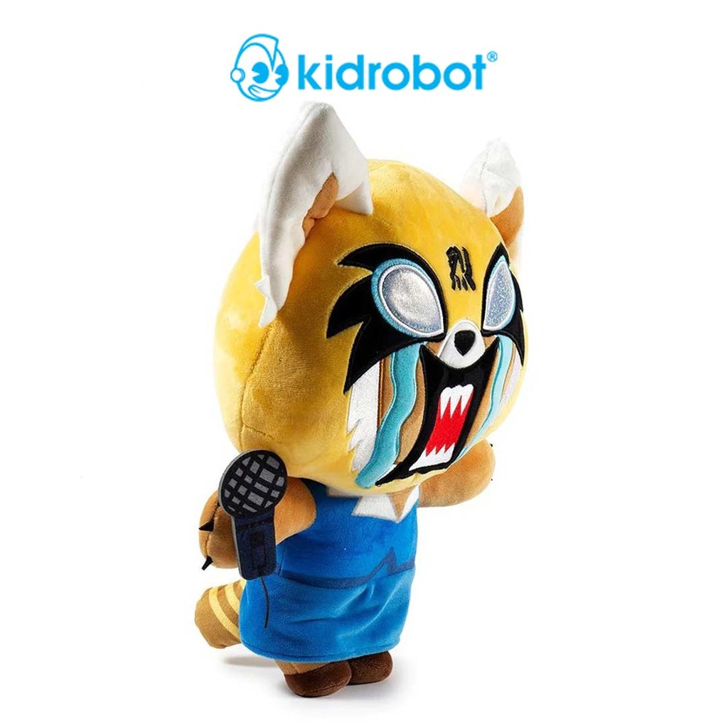 Kidrobot Aggretsuko Karaoke HugMe Shake-Action Plush