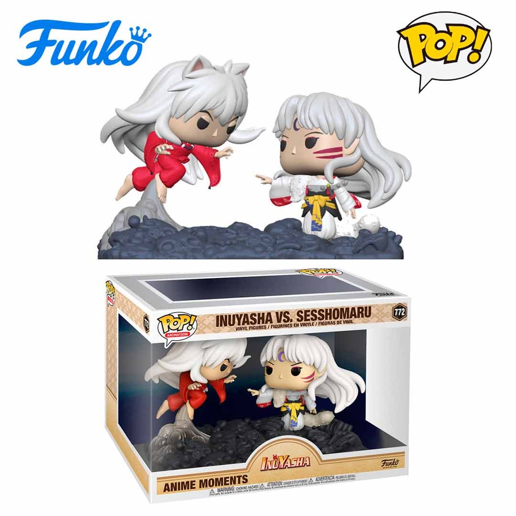 Funko Pop! Moments: Inuyasha: A Feudal Fairy Tale - Inuyasha Vs. Sesshomaru Vinyl Figure