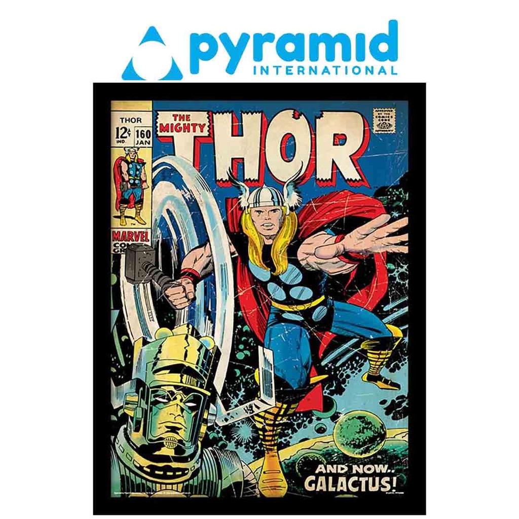 Pyramid - Thor Galactus (Wooden Framed)