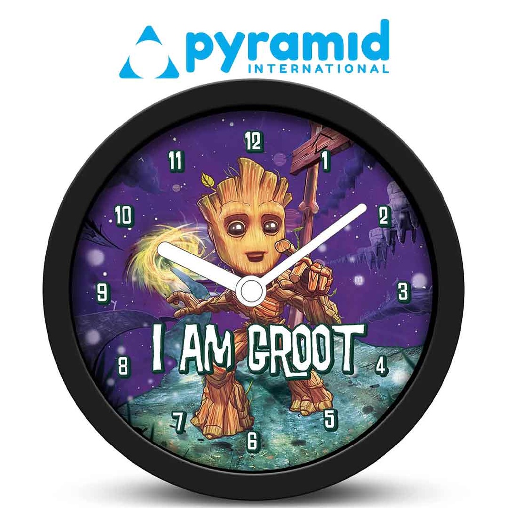 Pyramid - GUARDIANS OF THE GALAXY (BABY GROOT) DESK CLOCK