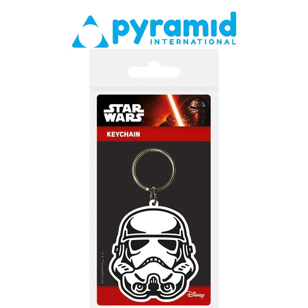 Pyramid - STAR WARS (STORM TROOPER) RUBBER KEYCHAIN