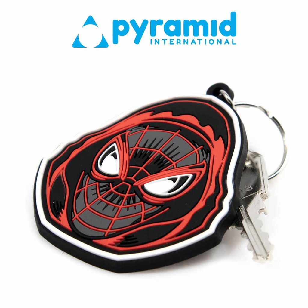 Pyramid - SPIDER-MAN MILES MORALES (HOODED) RUBBER KEYCHAIN
