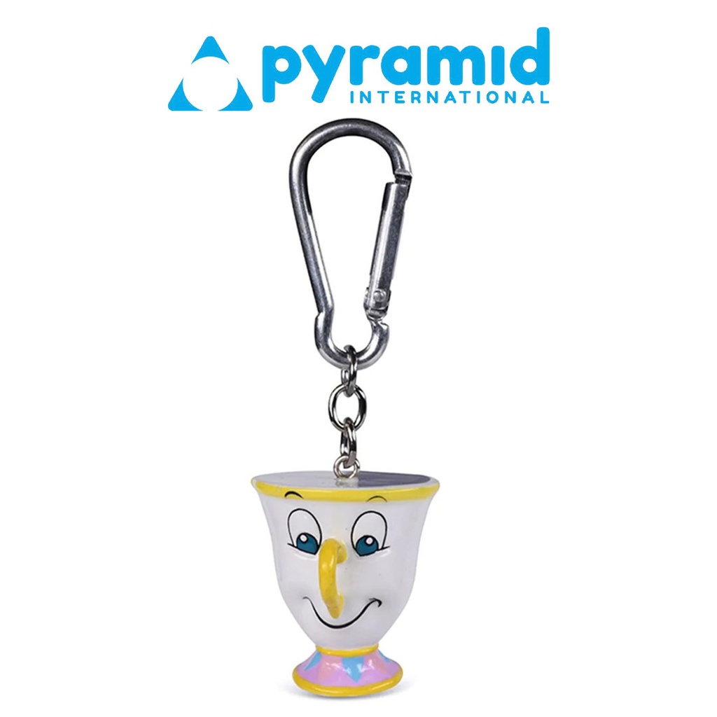 Pyramid - Beauty & the Beast (Chip) 3D Keychain