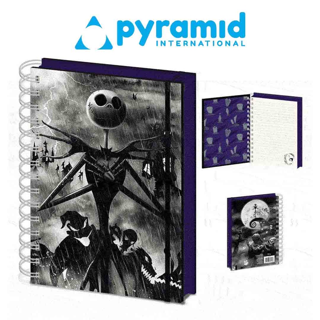 Pyramid - The Nightmare Before Christmas - A5 Notebook 