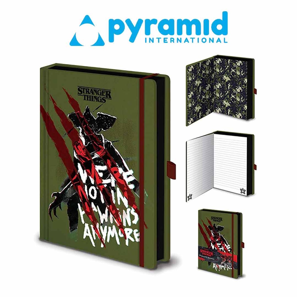 Pyramid - STRANGER THINGS 4 (NOT IN HAWKINS) A5 PREMIUM NOTEBOOKS
