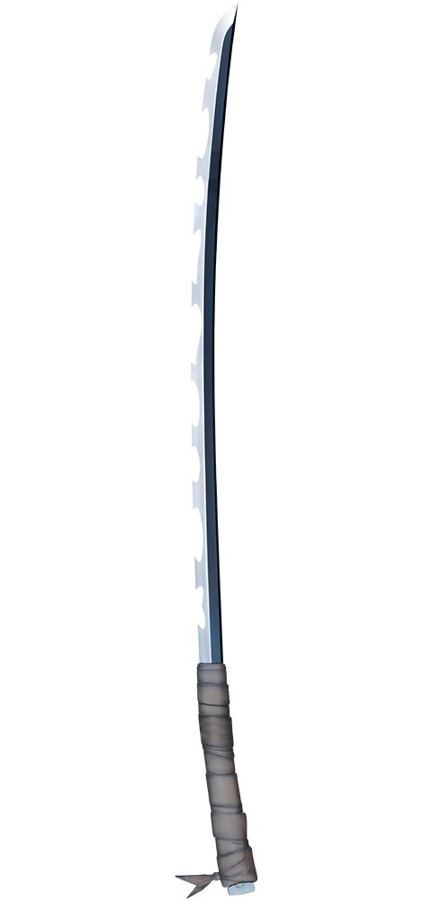 Demon Slayer Katana Non Affilata Hashibira Inosuke Replica Sword
