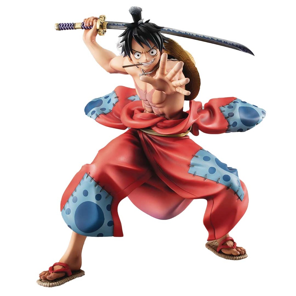 MegaHouse - Luffy-Tarou Warriors Alliance One Piece Portrait.Of.Pirates Figure