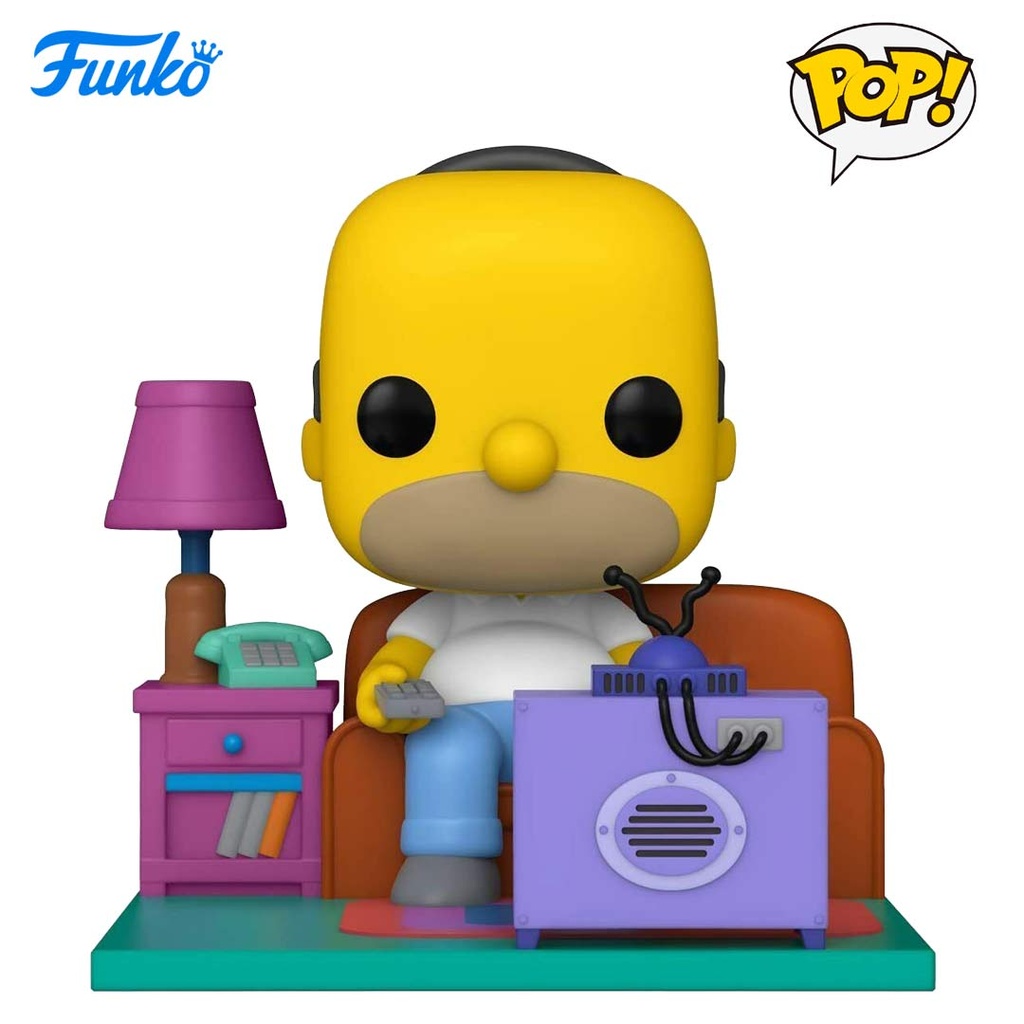 Funko POP! Simpsons Homer Watching TV Deluxe Pop! - Vinyl Figure
