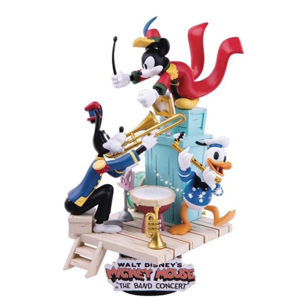 Beast Kingdom - Disney D-Stage - Mickey Mouse - The Band Concert Figures