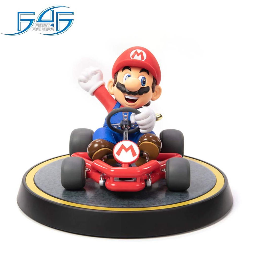 First 4 Figures - Mario Kart (Mario) (Standard Edition) PVC Figures