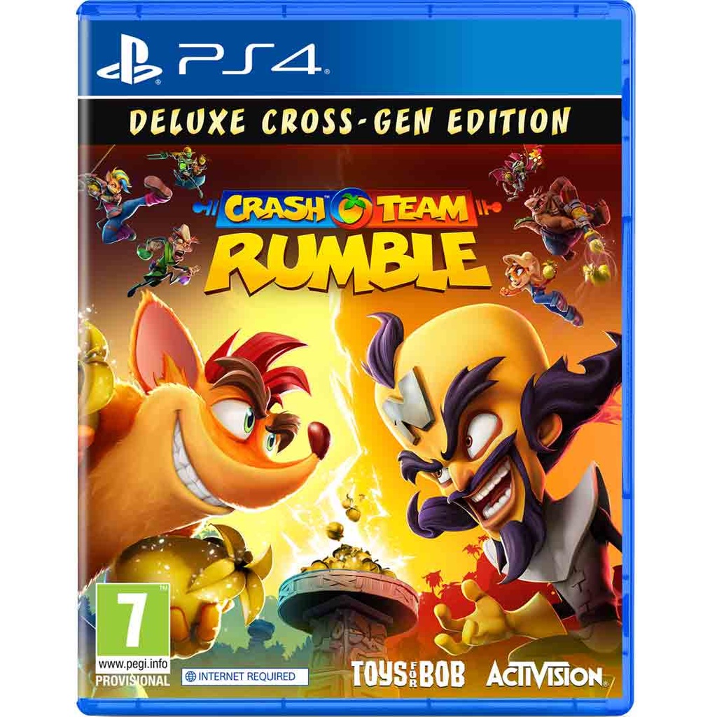 PS4 Crash Team Rumble Deluxe Edition R2 (Arabic)