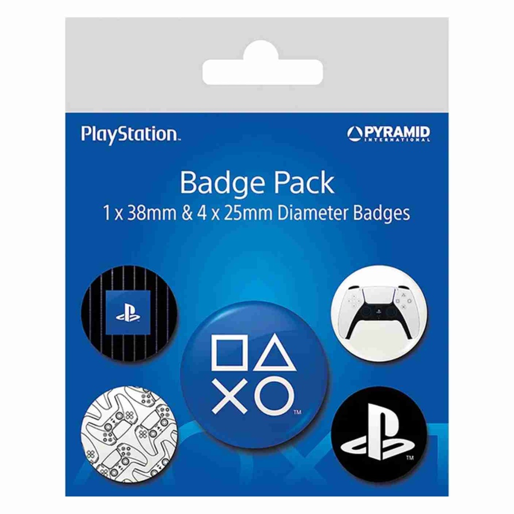 Pyramid - PlayStation Badge Pack (Everything To Play For)