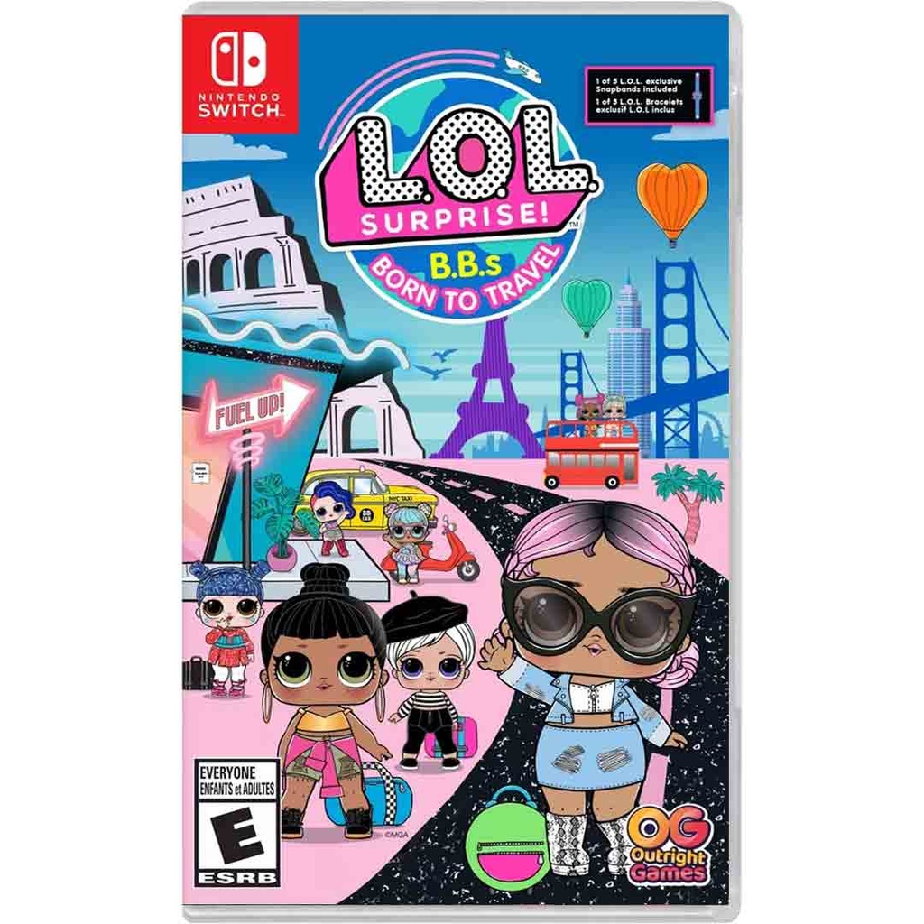 NS Lol Surprise! B.B.S Born to Travel NTSC