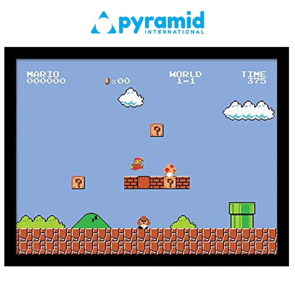 Pyramid - Super Mario Bros. (1-1) - 30X40