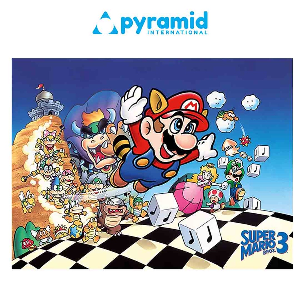 Pyramid - Super Mario Bros. 3 (Art) - 30X40