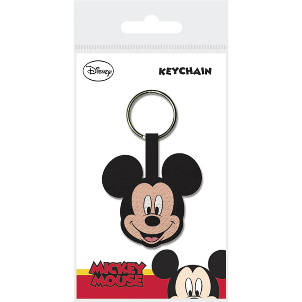 Pyramid - Mickey Mouse (Face) Woven Keychain