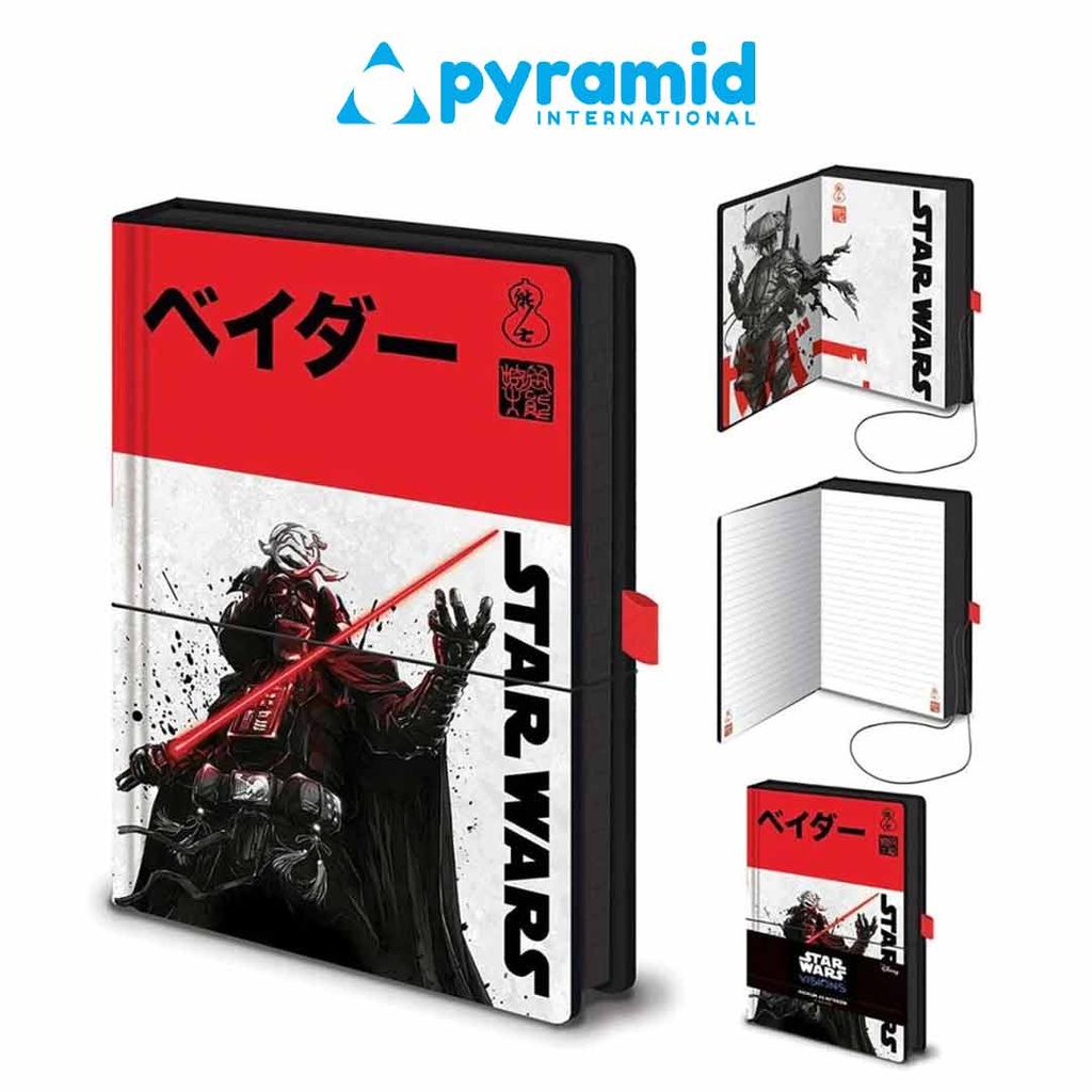 Pyramid - Star Wars: Visions (Da-Ku Saido) A5 Premium Notebook