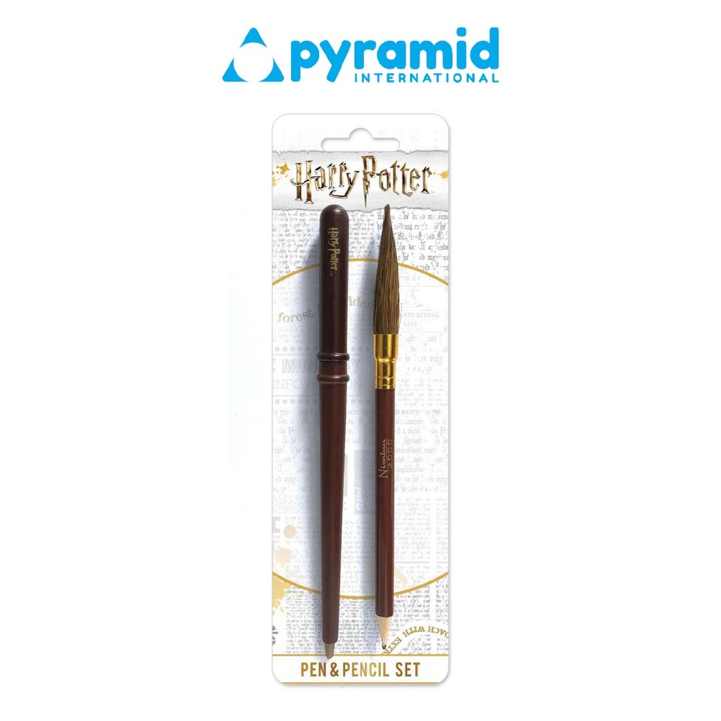 Pyramid - Harry Potter (Wand Quidditch Broom) Pen & Pencil Set