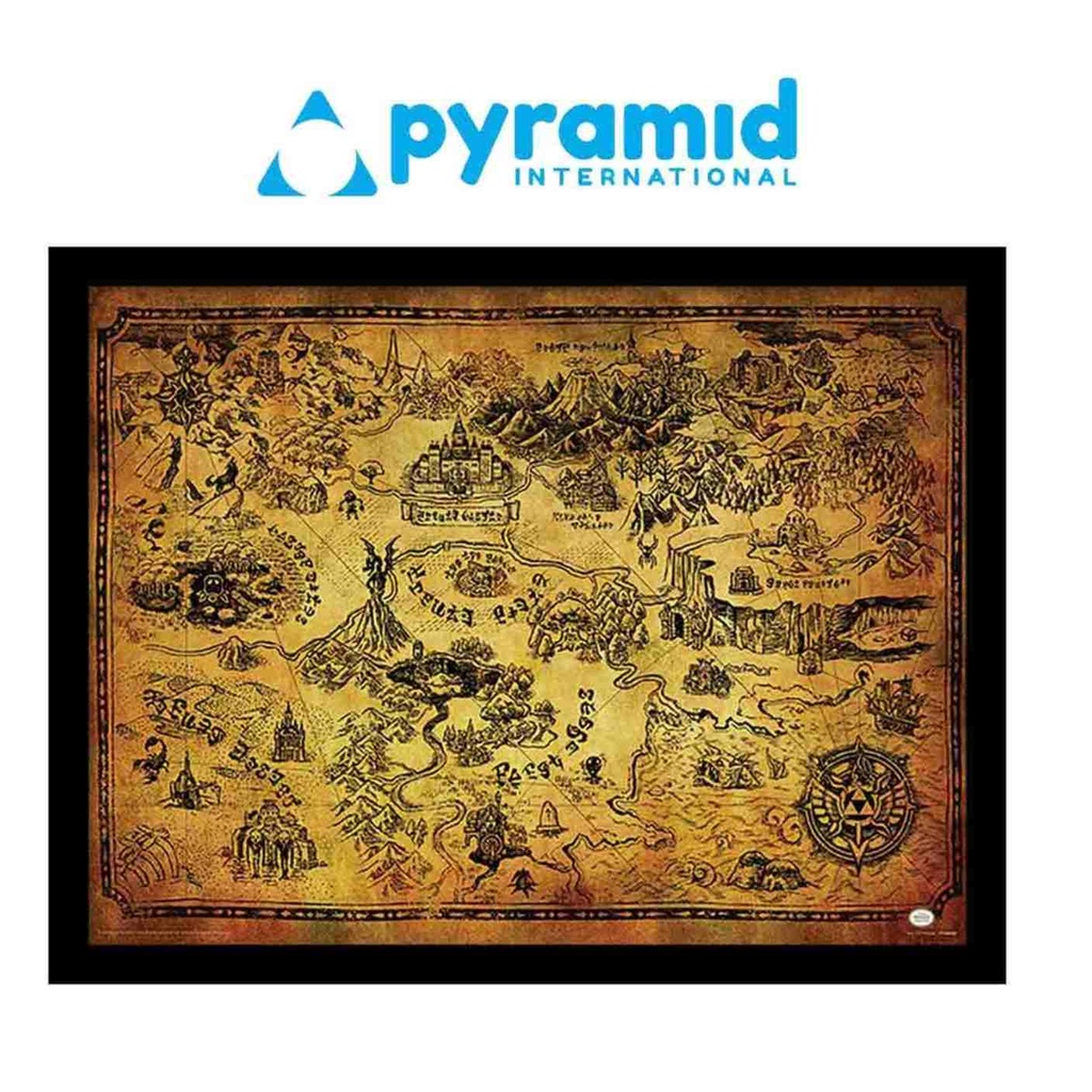 Pyramid - THE LEGEND OF ZELDA (HYRULE MAP) 2