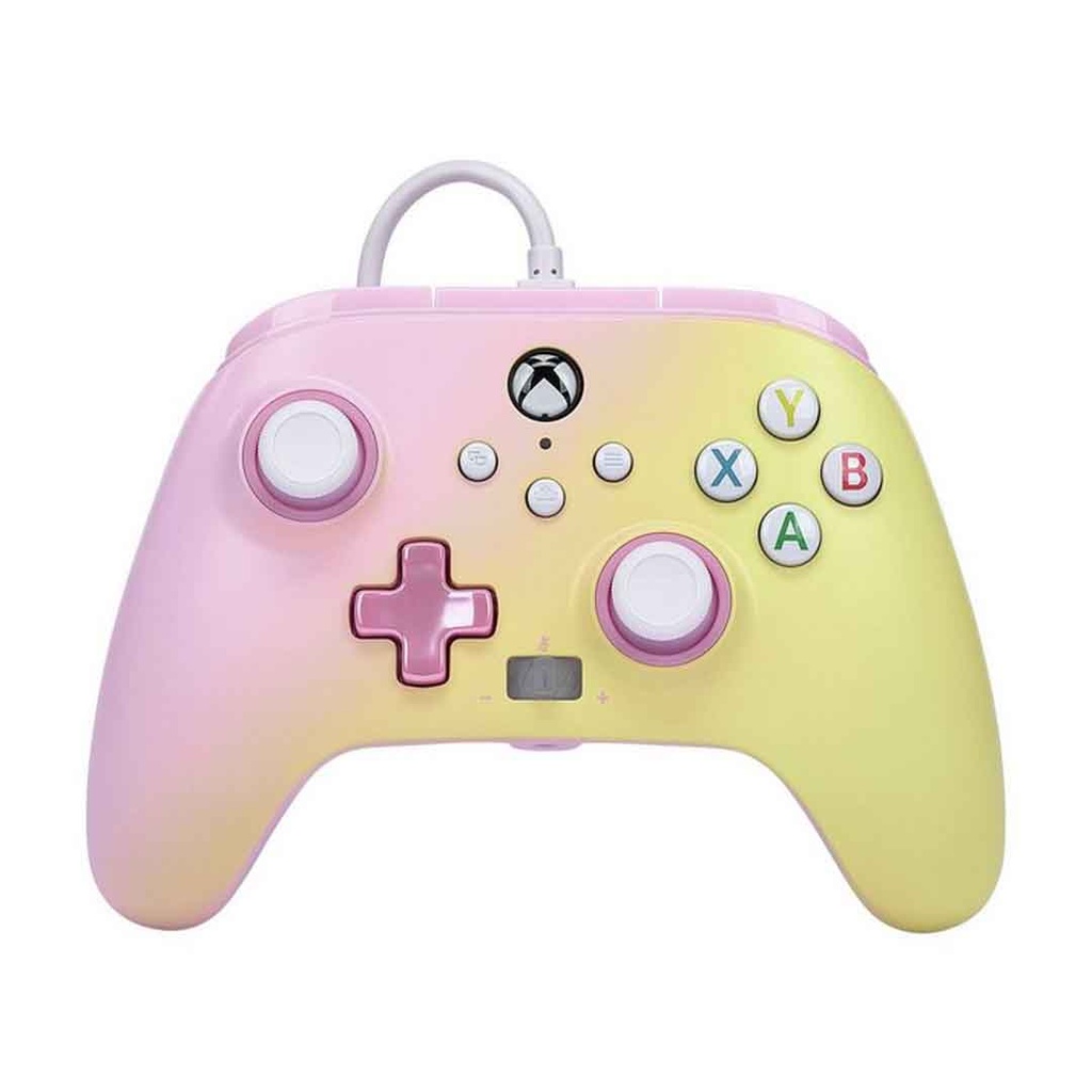 PowerA XBOX Series X|One Enhanced Wired Controller Pink Lemonade