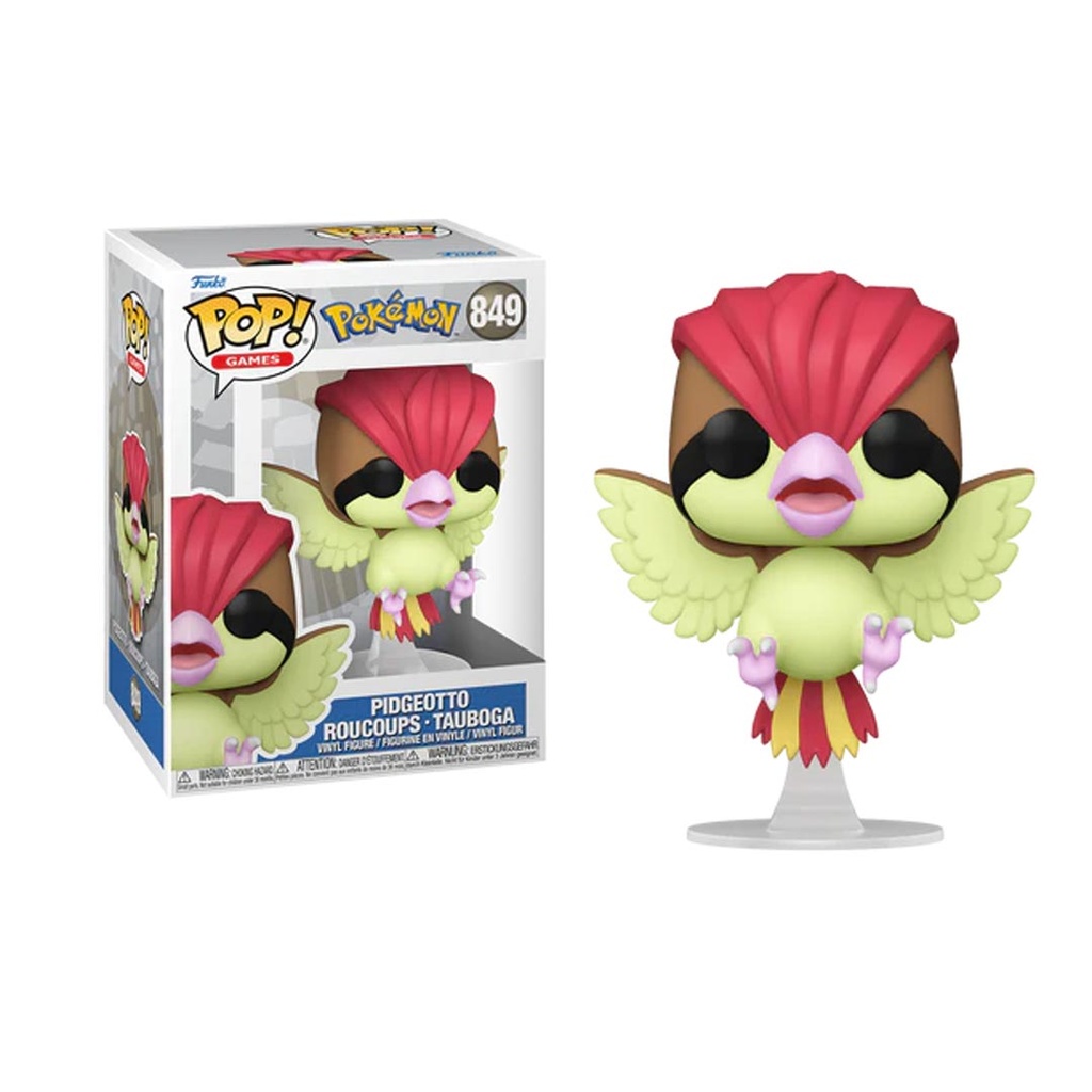 Funko Pop!  Games: Pokemon - Pidgeotto (EMEA)