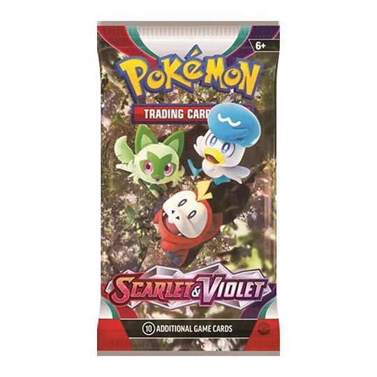 Pokemon Trading Card Scarlet & Violet Booster Card Pack