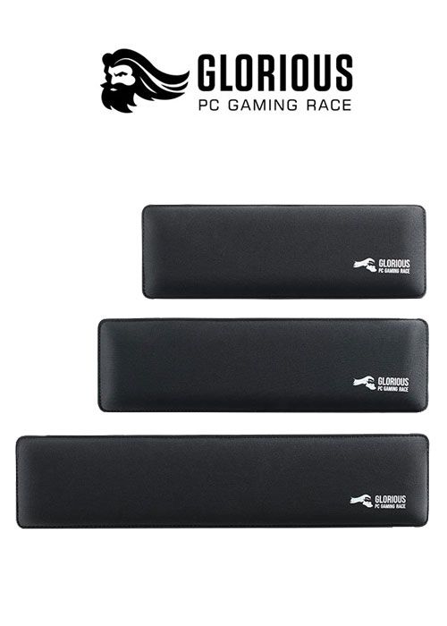Glorious Keyboard Wrist Pad Slim Full Size - Black