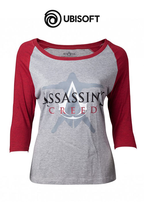 Assassin's Creed - Crest Logo Female Raglan T-shirt - 2XL
