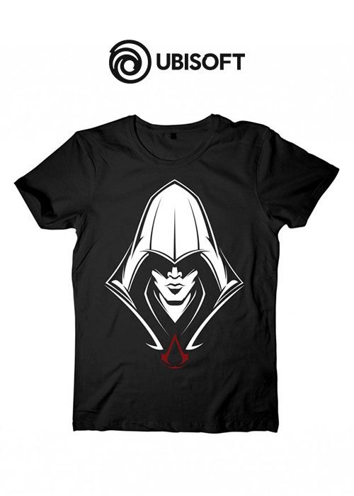 Assassin's Creed - Black Hooded Assassin T-shirt - M