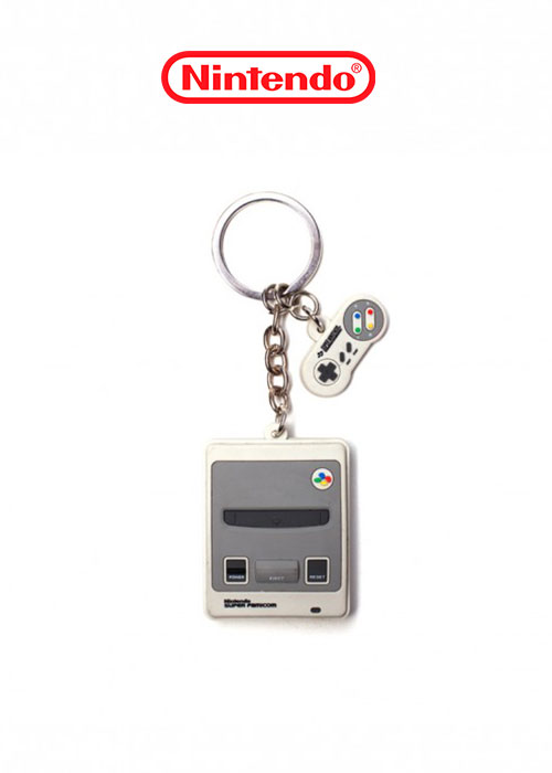 Nintendo - SNES 3D Rubber Keychain
