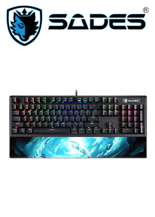 SADES Gaming Keyboard Frost Staff K14