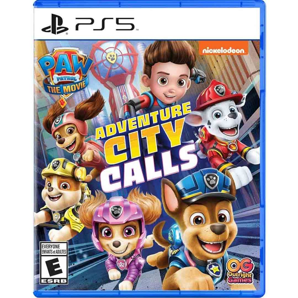 PS5 Paw Patrol The Movie Adventure City Calls NTSC