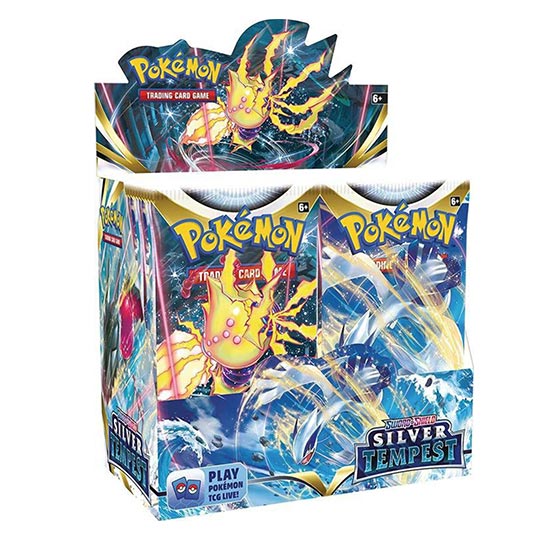 Pokemon Trading Card Sword & Shield Silver Tempest Sleeved Booster Pack