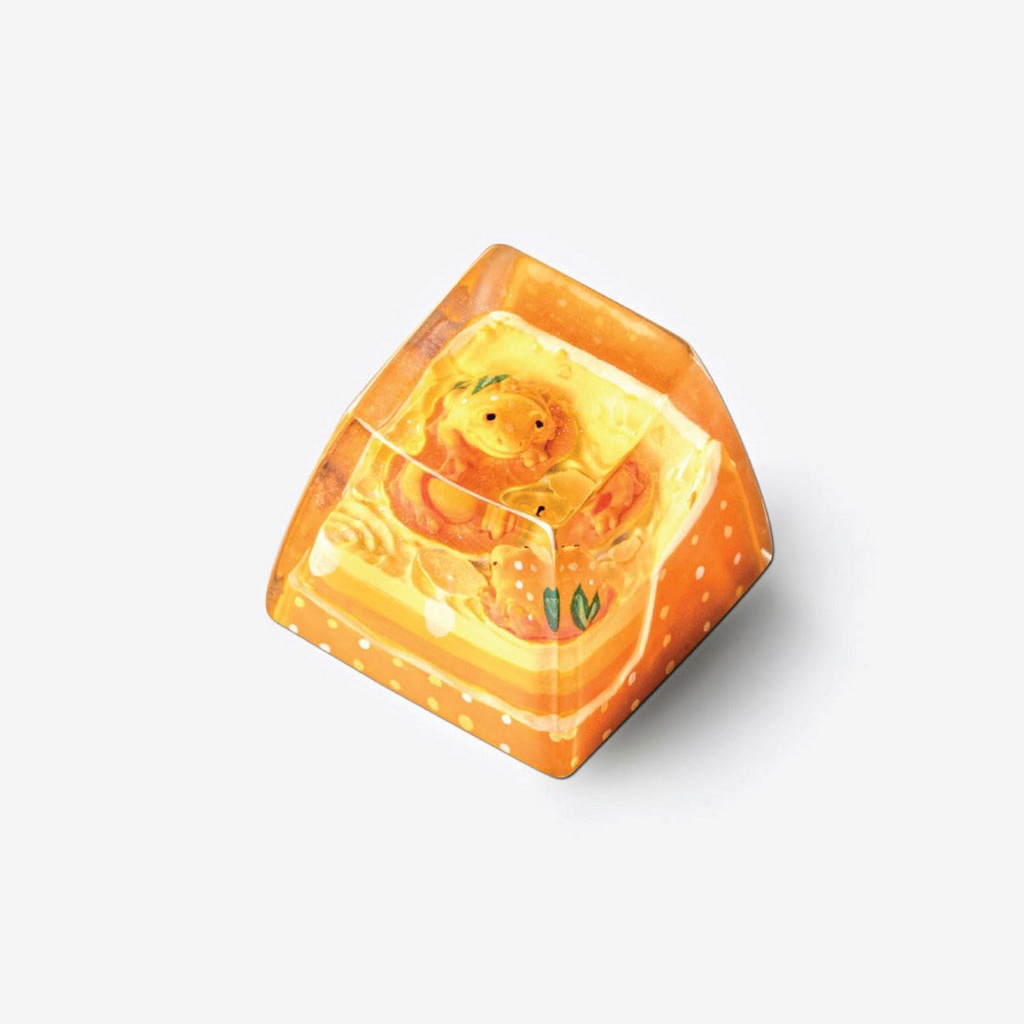 DWARF-FACTORY Anura Orange Keyboard Cap