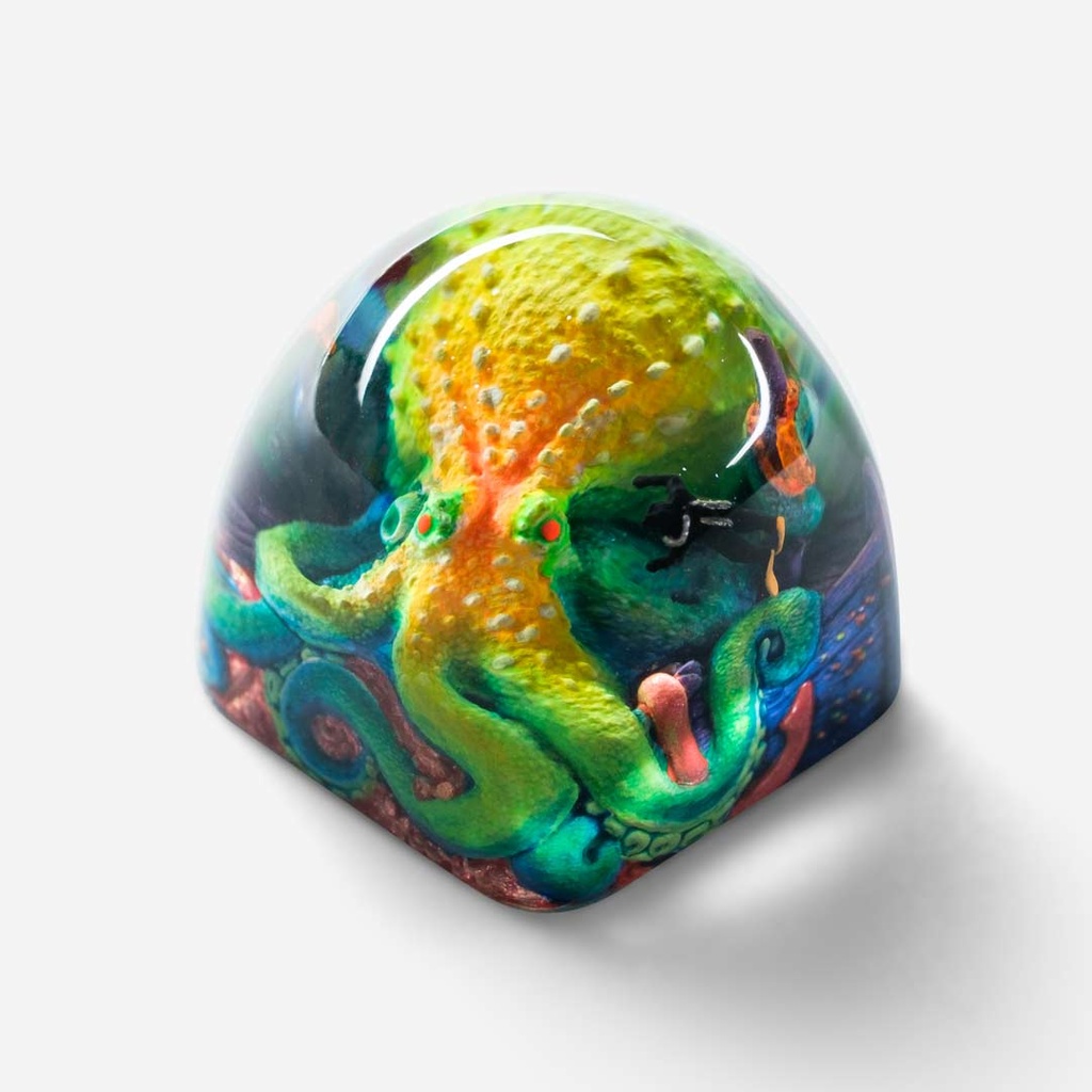 DWARF-FACTORY Kraken Absolut Arsenic Keyboard Cap