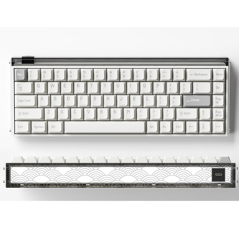 MelGeek Gaming Keyboard Made68 Pro-Air