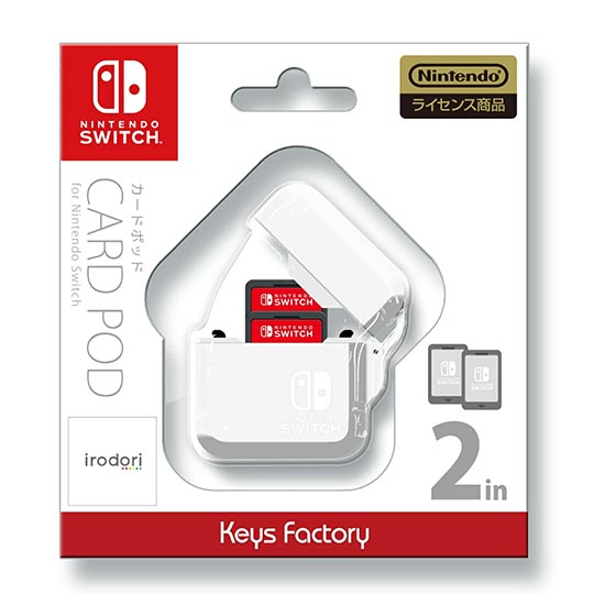 Nintendo Switch White Card Pod