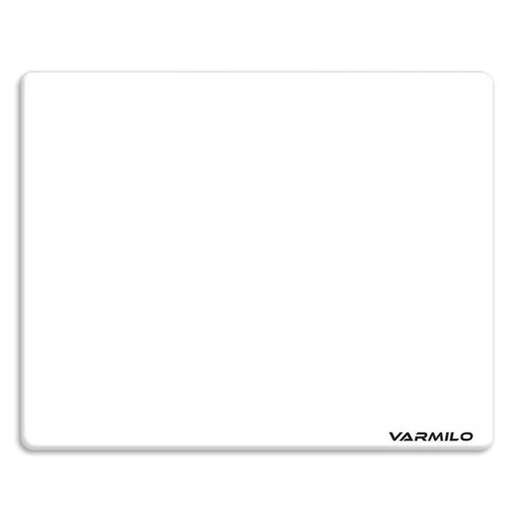 Varmilo Tempered Glass Gaming Mouse Pad Classic White Small