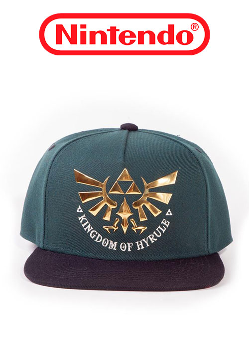 Zelda - Green Hyrule Snapback Cap