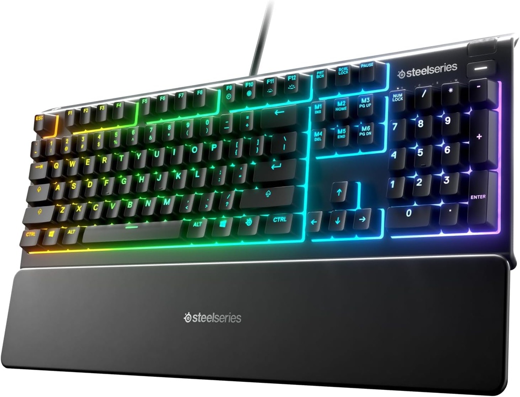 SteelSeries Apex 3 Wired Gaming Keyboard US Layout
