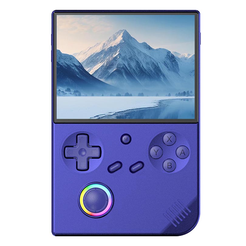 ANBERNIC RG40XXV Handheld Game Console Linux System 4.0 Inch Screen 128GB BLUE