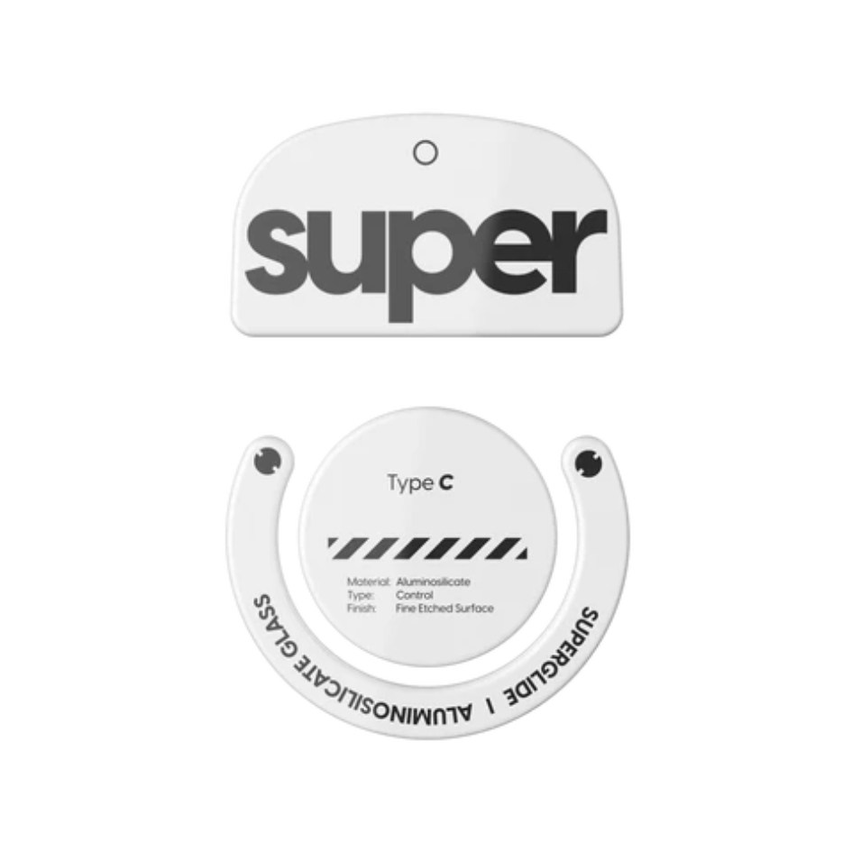 Pulsar Superglide Skates Type-C for Logitech GPro Superlight -White