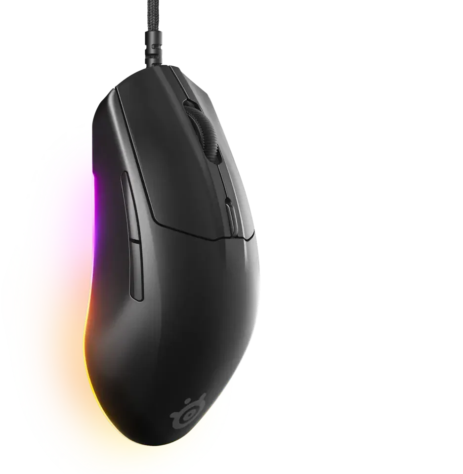 SteelSeries Rival 3 Gen 2 Wired Mouse - Black