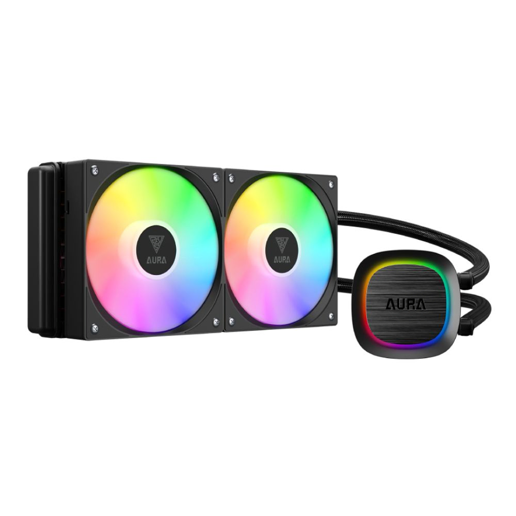 GAMDIAS AURA GL240 V2 Black Liquid Cooler