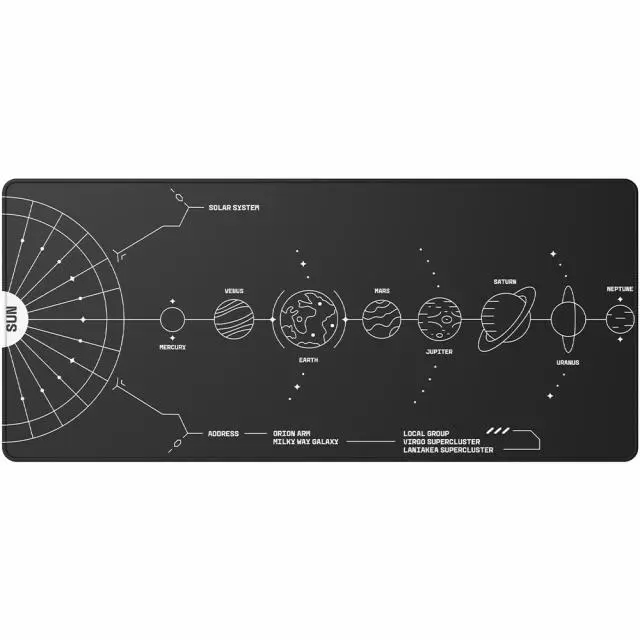 Dark Project Nova Mouse Pad XL Black