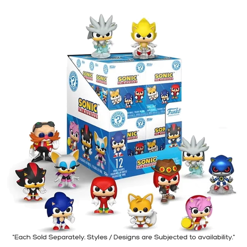 Funko Pop! Mystery Mini! Games: Sonic The Hedgehog 