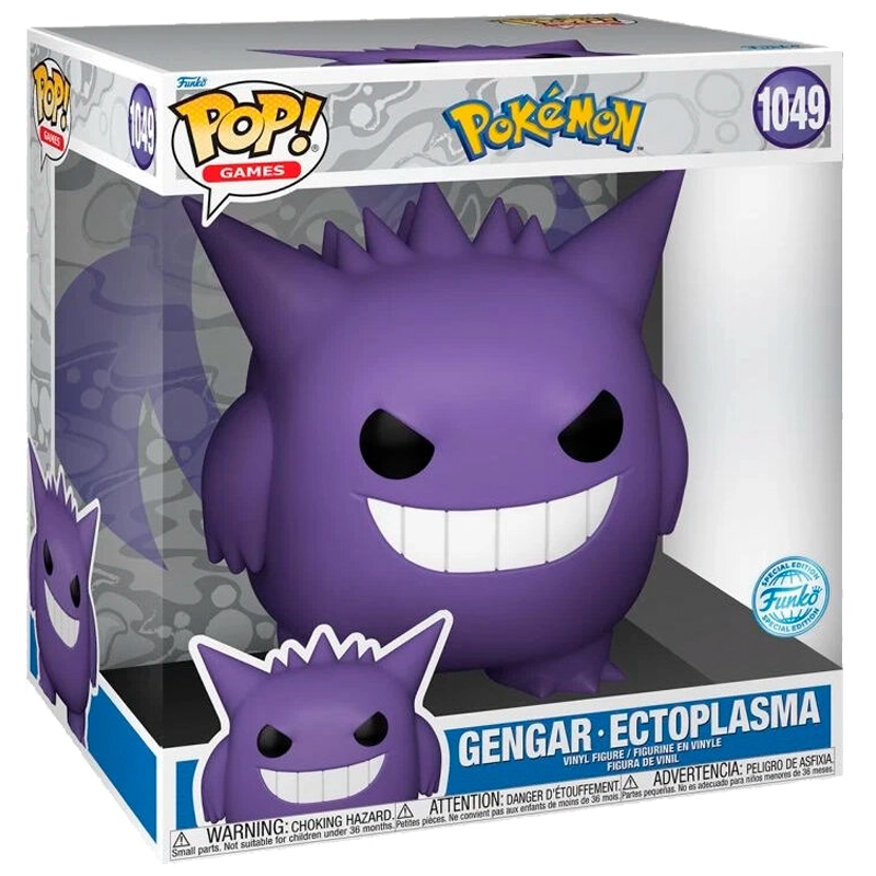 Funko Pop! Pop Jumbo! Games: Pokemon- Gengar (Exc)