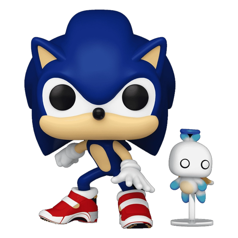 Funko Pop! Pop & Buddy! Games: Sonic - Sonic W/Hchaos