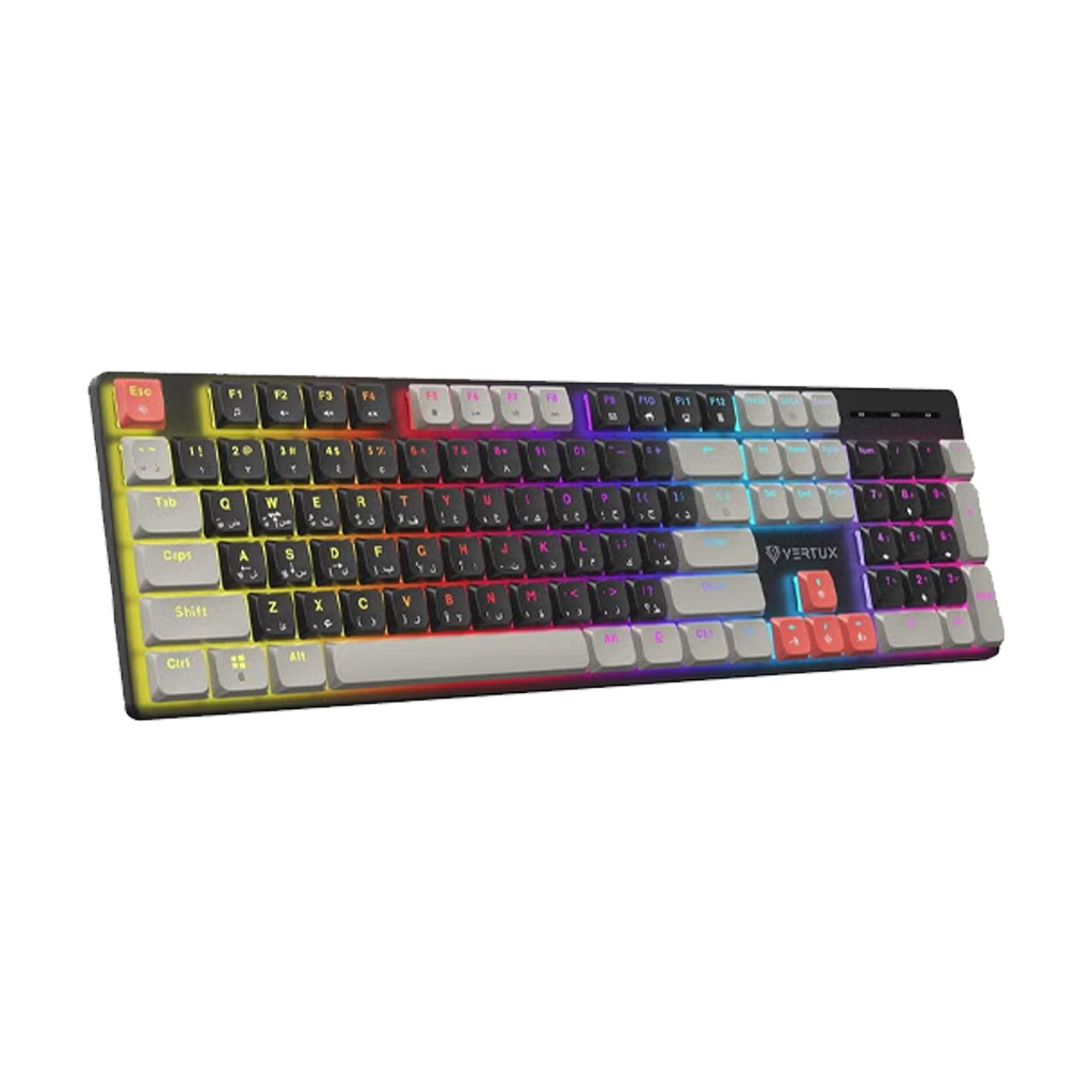 Vertux Stealthkey High-Performance Mechanical Gaming Keyboard