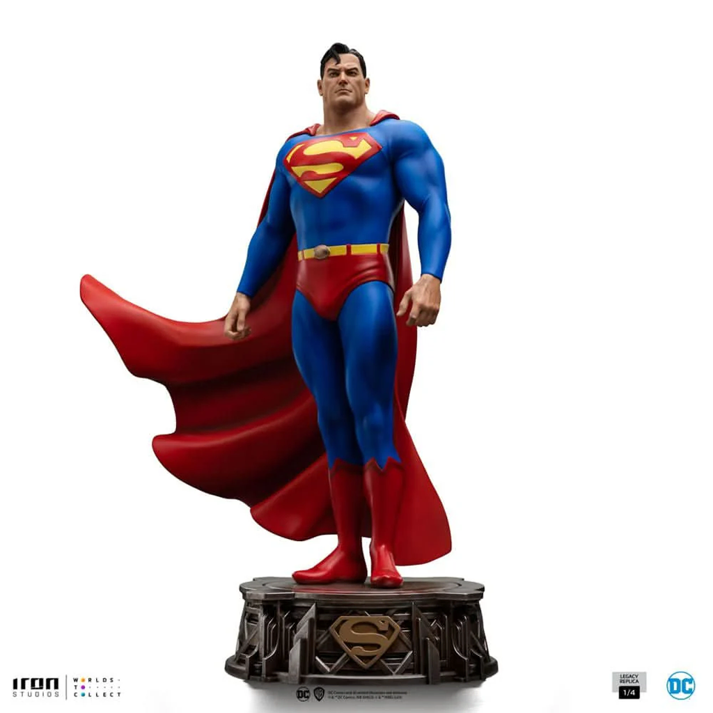 Iron Studios DC Comics Superman DC Trinity Legacy Replica Statue 1/4